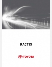 TOYOTA RACTIS 2013-2014 NAVIGATION INFOTAINMENT SYSTEM MANUAL